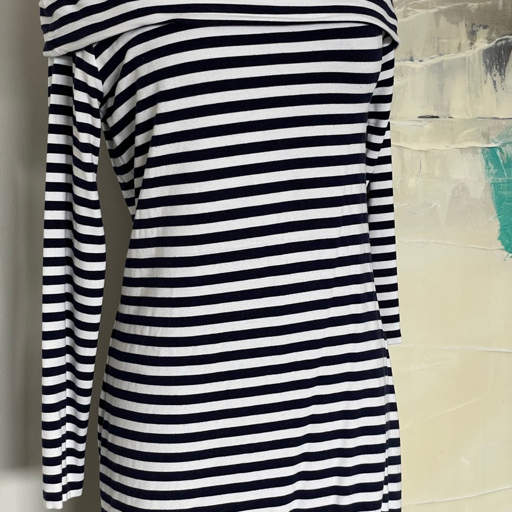 T shirt Dress.  Can be worn on or off the shoulder